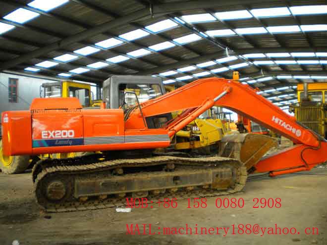 Used Excavator Hitachi EX200-2, Used Crawler Excavator