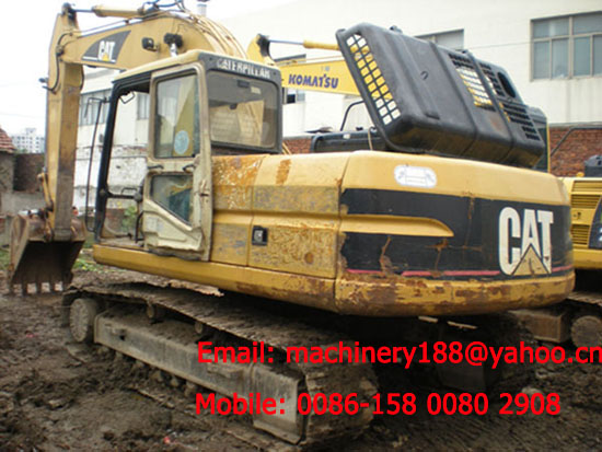 Used excavator CAT 320B 