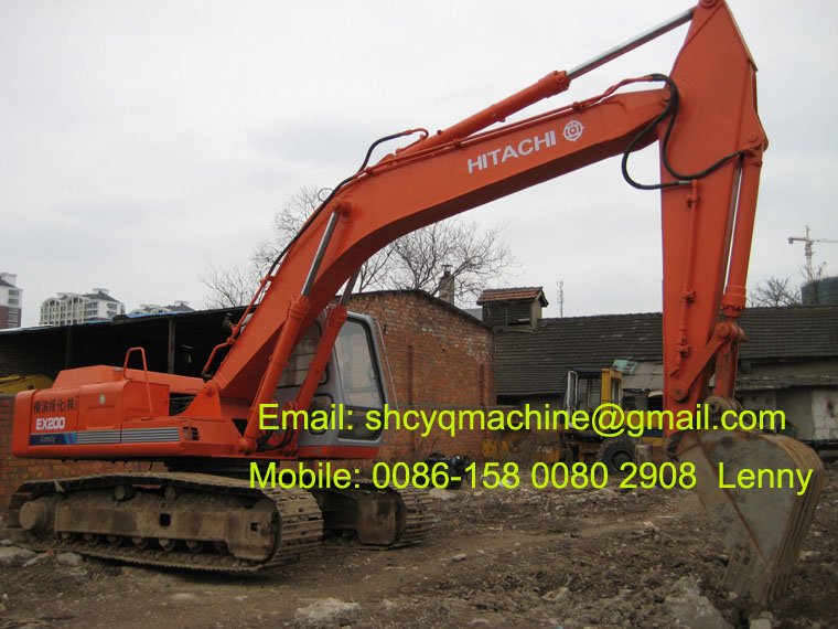 Used hitachi ex200-1 excavator