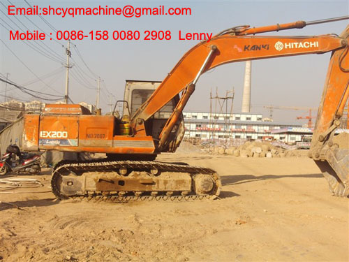 Secondhand excavator Hitachi EX200, Hitachi EX200-