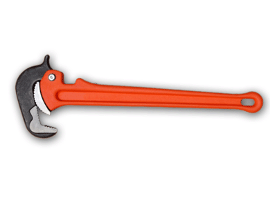 Self Adjusting Rapid Pipe Wrench