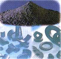 ferrite magnetic powders,isotropic ferrite powders,anisotropic ferrite powders