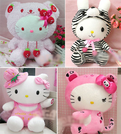 hellokitty plush doll