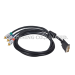 Component Video Connecting Cable, DVI / 3 X RCA 