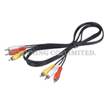 Component Video Connecting Cable, Straigh to Straigh