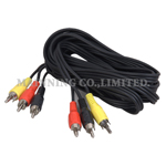 Component Video Connecting Cable, Straigh to Straigh