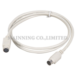 Mini DIN8 Extension Data Cable