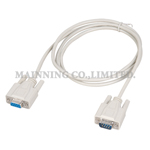 DB9 Plug and Socket Data Cable