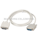 DB15 Plug and Plug Data Cable