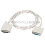 DB15 Plug and Socket Data Cable