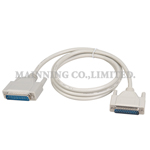 DB25 Plug and Plug Data Cable