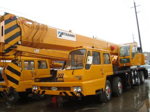 used truck crane 55 tons