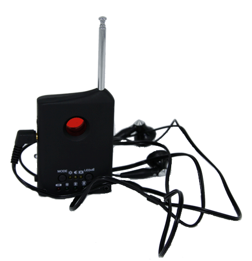 Wireless or Wired Camera Detector