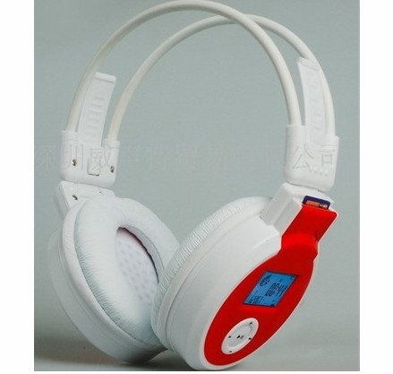 SD card MP3 earphone