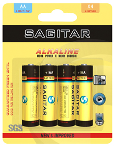 AA Alkaline Battery, SGS Approved