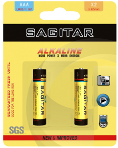 AAA Alkaline Battery, SGS Approved