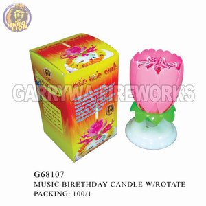 Music Birthday Candle 