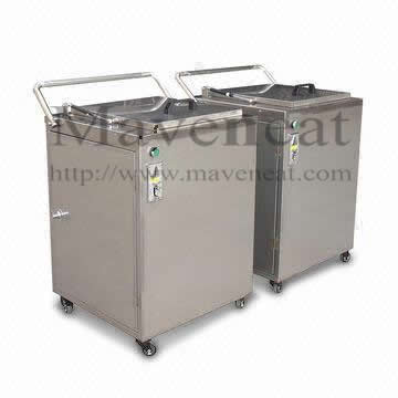 mobile ultrasonic golf club cleaning machine