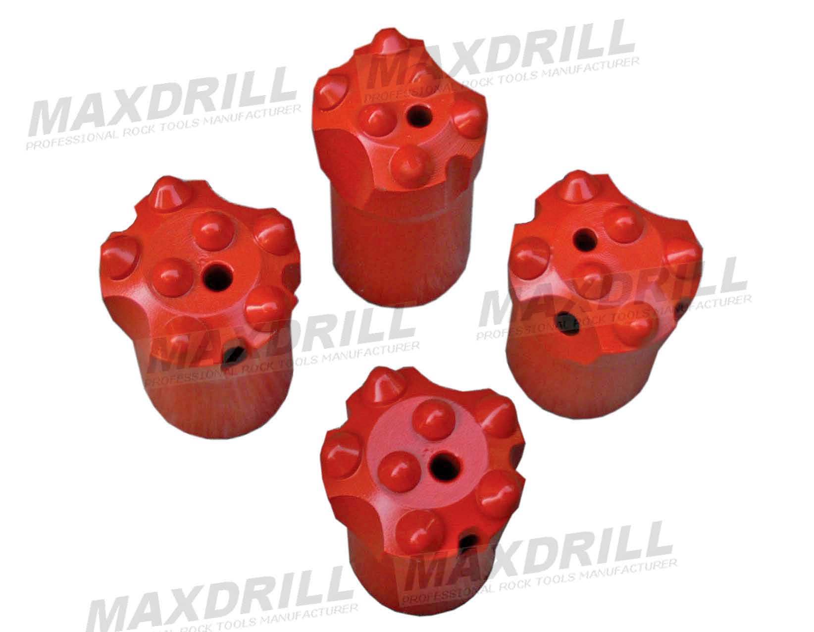 MAXDRILL Tapered button bits