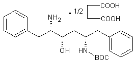 (2S,3S,5S)-5-(tert-Butyloxycarbonyl)amino-2-Amino-3-Hydroxy-1,6-Diphenylhexane.1