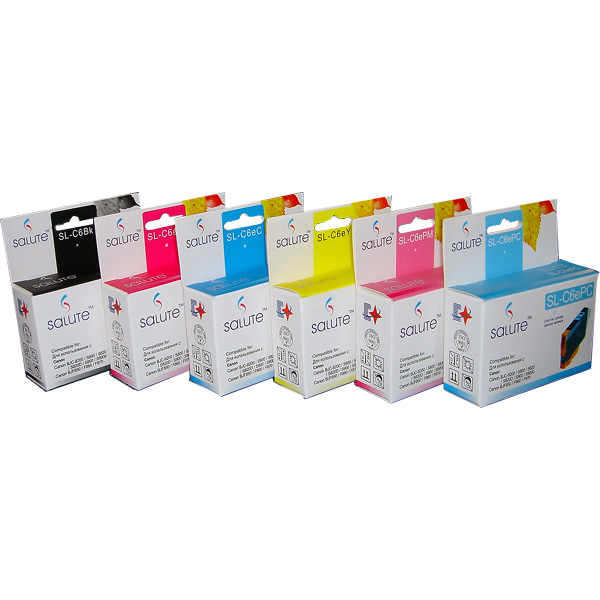 canon inkjet BCI-6BK, 6C, 6M, 6PC, 6PM, 6Y