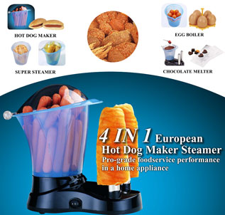 4-in-1 Hot Dog Maker  EHD-9B