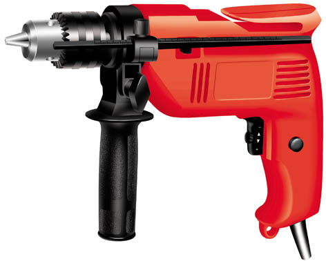 Attacks electric drill