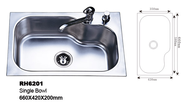 supply stainless steel sink