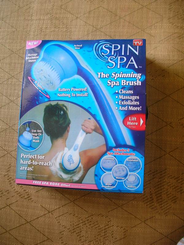 spin spa brush