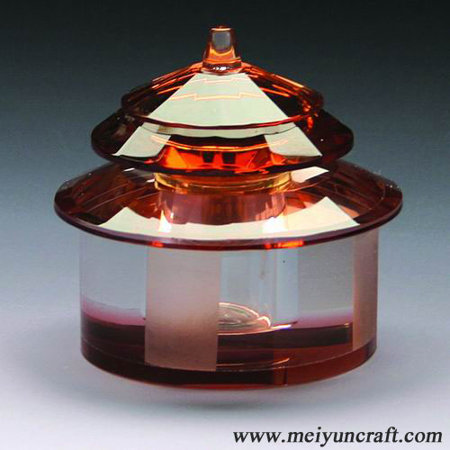 crystal perfume bottle