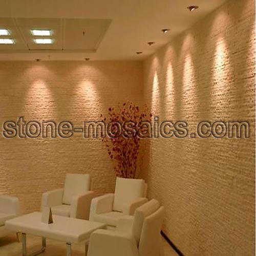 marble natural split face stone mosaic project 17