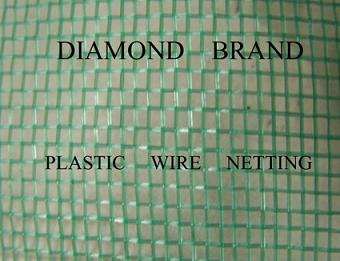 Plastic wire netting 