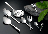 stainless steel kitchenware