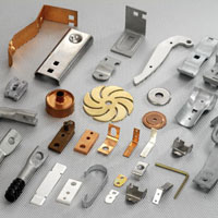 Stamping metal parts