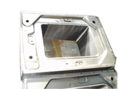 stamping sheet metal refrigerator part