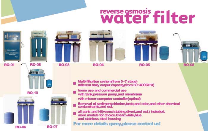 reverse osmosis water filter