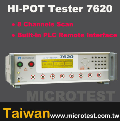 HI-POT Tester 7600/7620/7621---Made in Taiwan