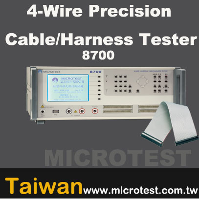 4-Wire Precision Cable/Harness Tester 8700