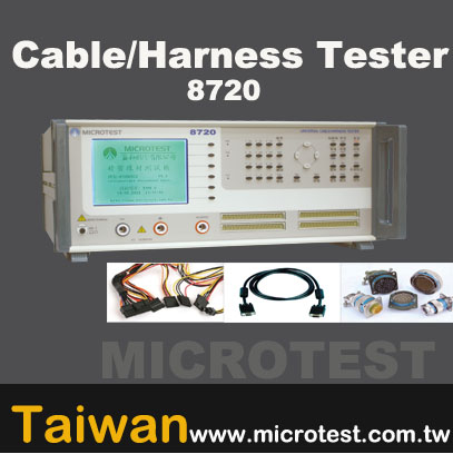 Cable/Harness Tester 8710 / 8720---Made in Taiwan