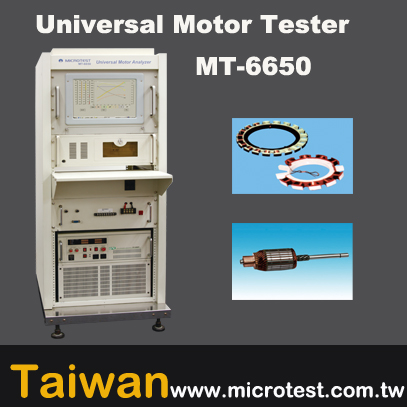 Universal Motor Tester MT-6650---Made in Taiwan