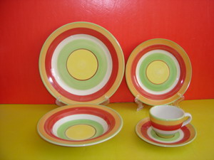 stoneware dinner set