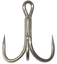 Barbless Treble Hooks