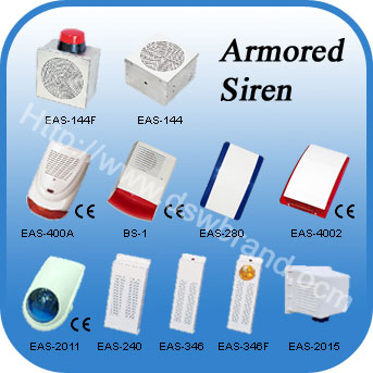 outdoor alarm siren, outdoor bell box, outdoor sou