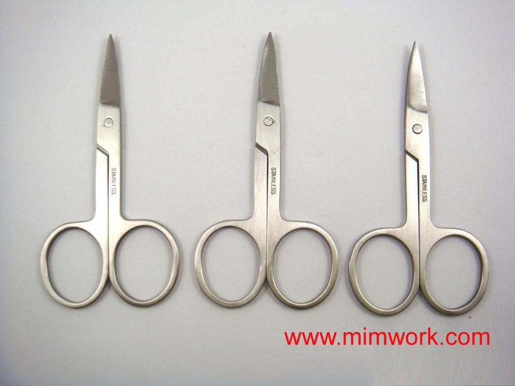 Scissors made by Metal Injection Molding (MIM)