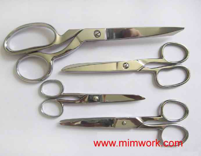 Scissors by MIM process