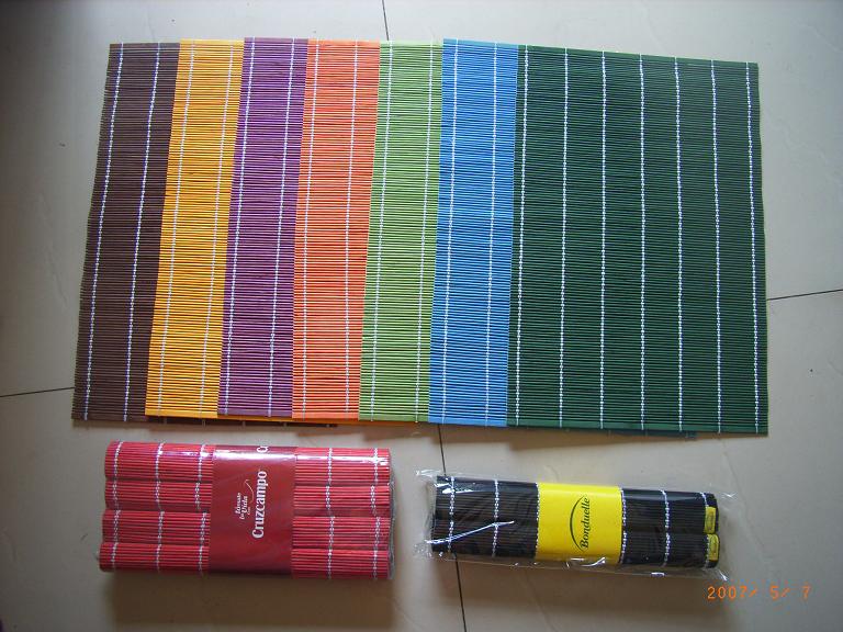 bamboo rugs and mats placemats tableware products
