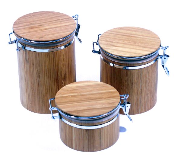 bamboo canister container storager organizer products cosmetic cases cigar  boxes 