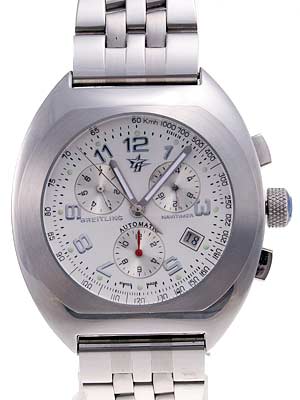 Breitling / 50th Anniversary White Dial SS - Men