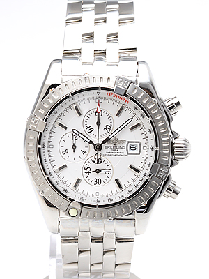 Breitling / Avenger Titanium White Dial Bar Hour M