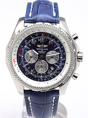 Breitling / Bentley GT 47mm Edition Blue Dial Blue